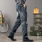 Men's Wide-Leg Straight Jeans | Relaxed Workwear Fit
