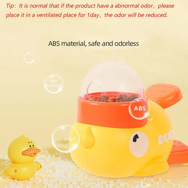 Duck Interactive Pet Feeder & Puzzle Toy
