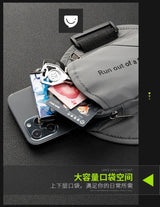 Outdoor Sports Running Fitness Mobile Phone Arm Bag Night Running Reflective Safety Wrist Bag Men and Women 6.5-Inch