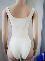 Ribbed Sculpting Seamless Jumpsuit | Firm Compression Shapewear
