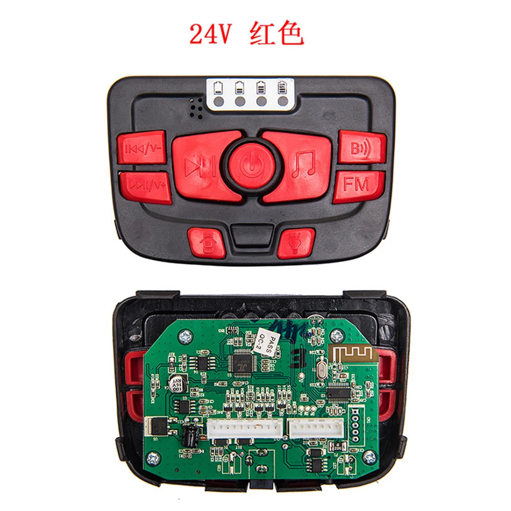 Kids Ride-On Car Bluetooth Control Panel 12V 24V