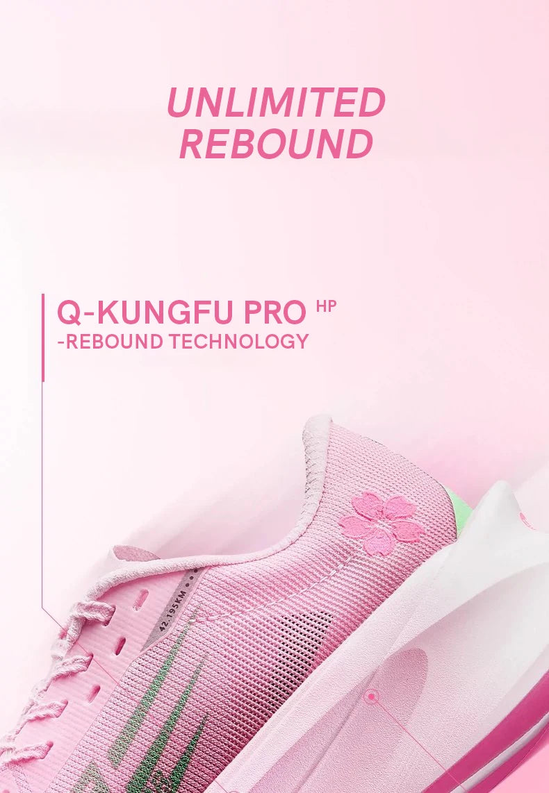 QIAODAN Feiying PB4.0 Full Palm Carbon Plate Running Shoes Men's 2026 Shock Breathable Marathon Sports Sneakers BM23240299