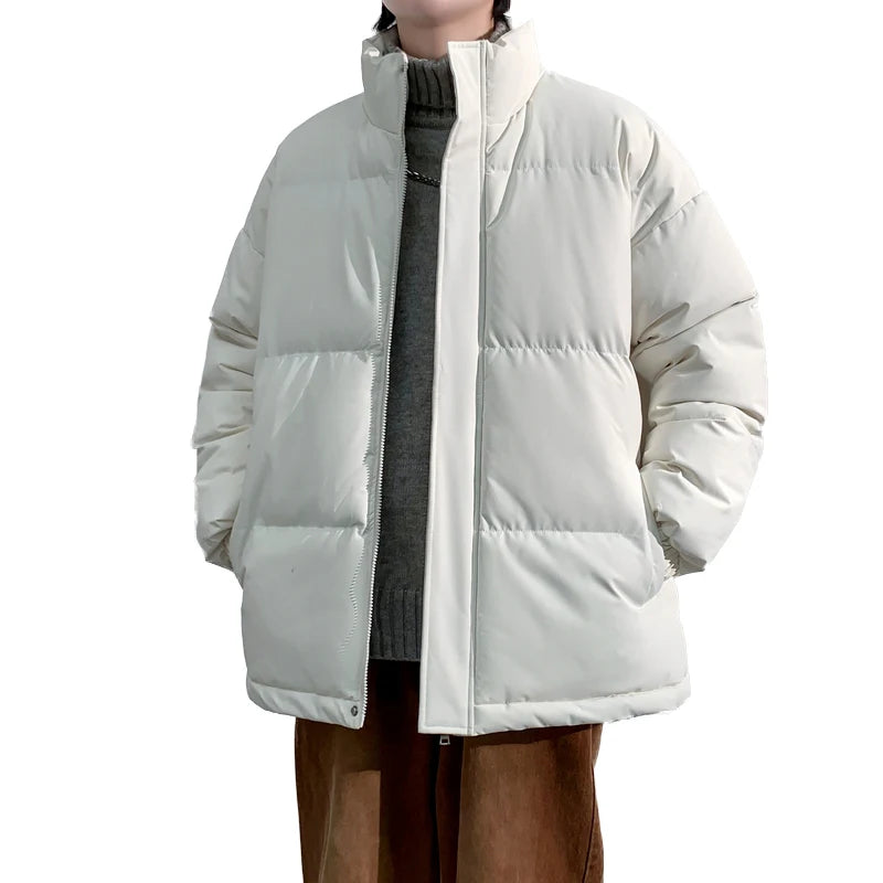 Men's Oversized Winter Parka – Thick Warm Padded Coat