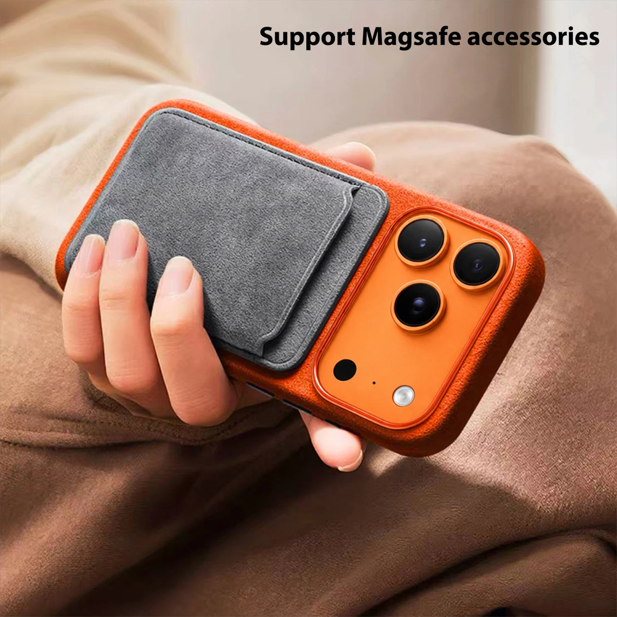 Alcantara Magnetic Case for iPhone 17 & 18 Pro