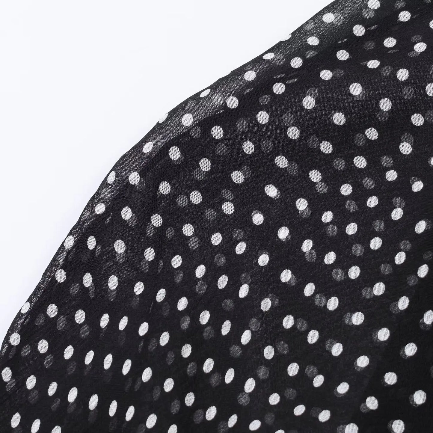 Polka Dot Printed Midi Skirts Two Piece Sets for Women 2025 Summer Chic Bow Tied Blouse Top Suits Woman 2 Piece Outfits