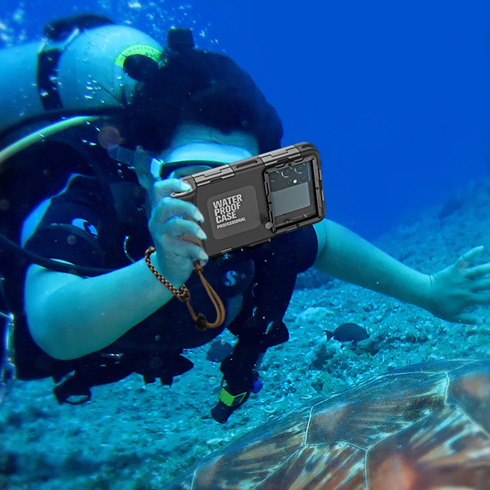Shellbox IP68 Waterproof Phone Case for Diving