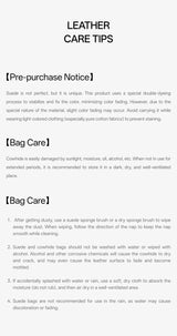 Amazing Song Donut Dumpling Bag Retro Suede Large Capacity Fashionable Bag