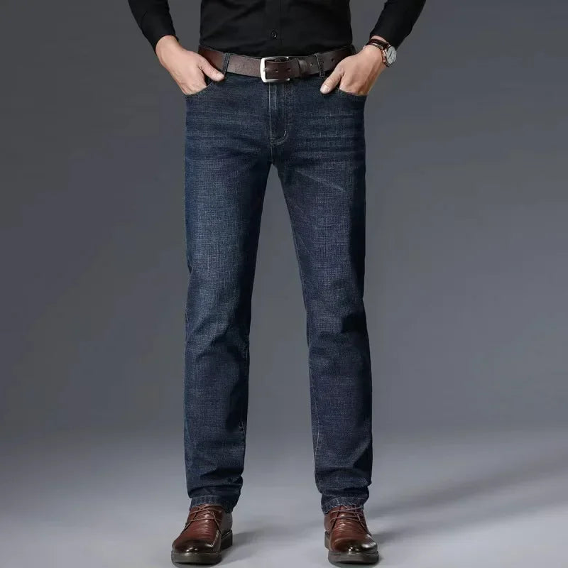 Men's Straight-Leg Ankle Jeans
