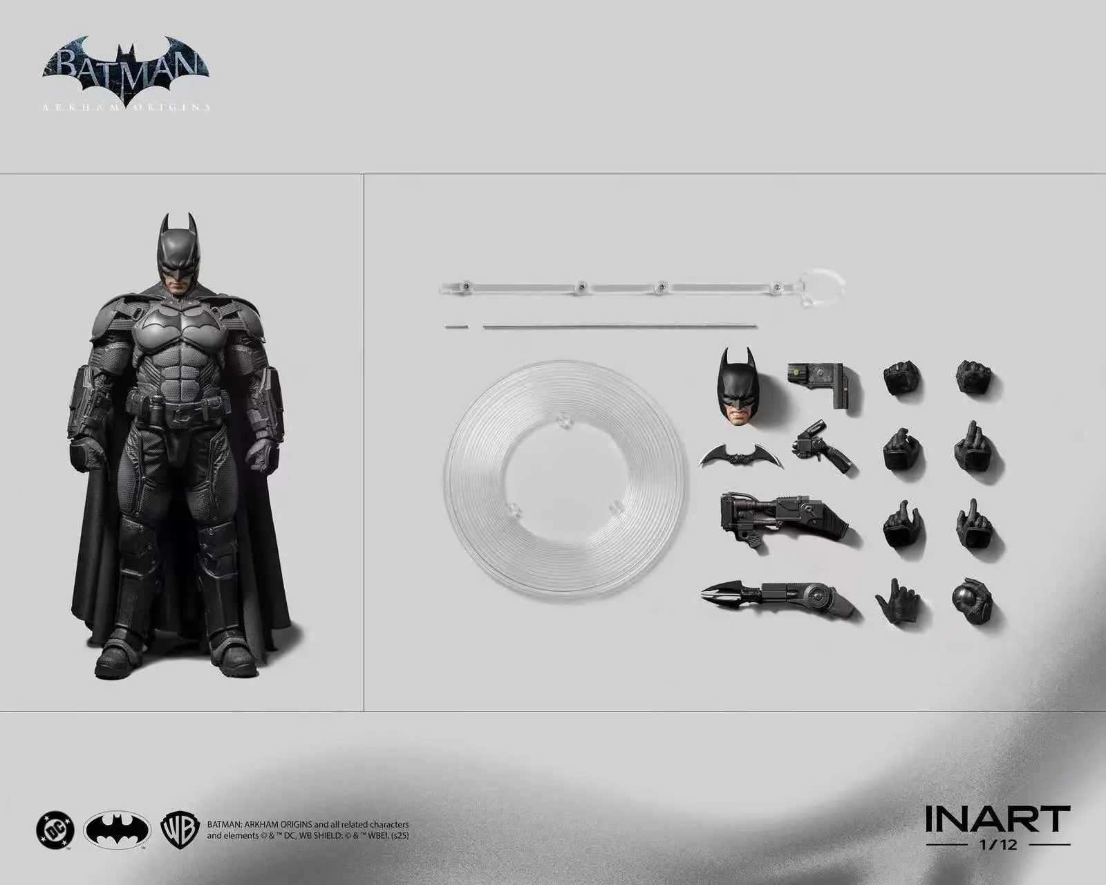 Spot Goods INART Batman Arkham Origins 1/12 Action Figure