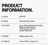 Kapvoe Fashion Sunglasses for Men Photochromic Runnning Glasses Light-Weight Cycling Glasses Bike Women UV400 Hiking Eyewear
