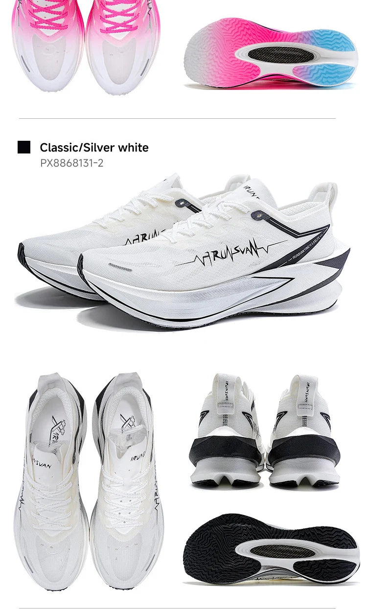 IRUNSVAN 2025 Shadow Wing 3.0 Full Palm T800 Carbon Board Running Shoes Breathable and Durable Sports Shoes for Men and Women