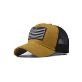 Unisex Cotton Baseball Cap – American Flag Style