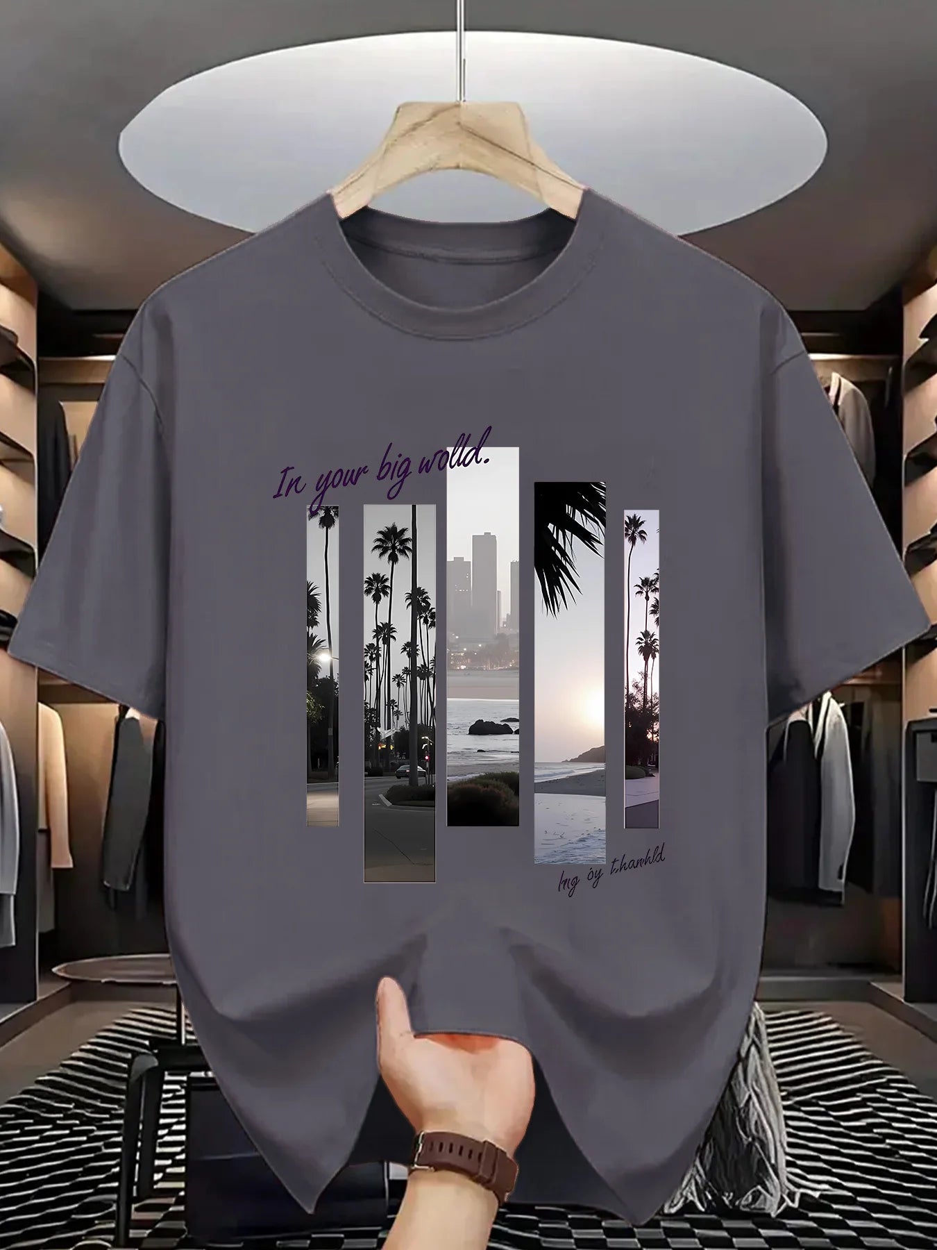 Men’s Premium Cotton Graphic Tee