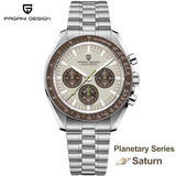 2026 New PAGANI DESIGN 1701 V5 Men's Watches Luxury Quartz Watch Men Sports Speed Chronograph AR Sapphire glass 100M Waterproof