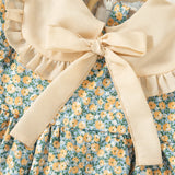 Summer Floral Bow Baby Dress