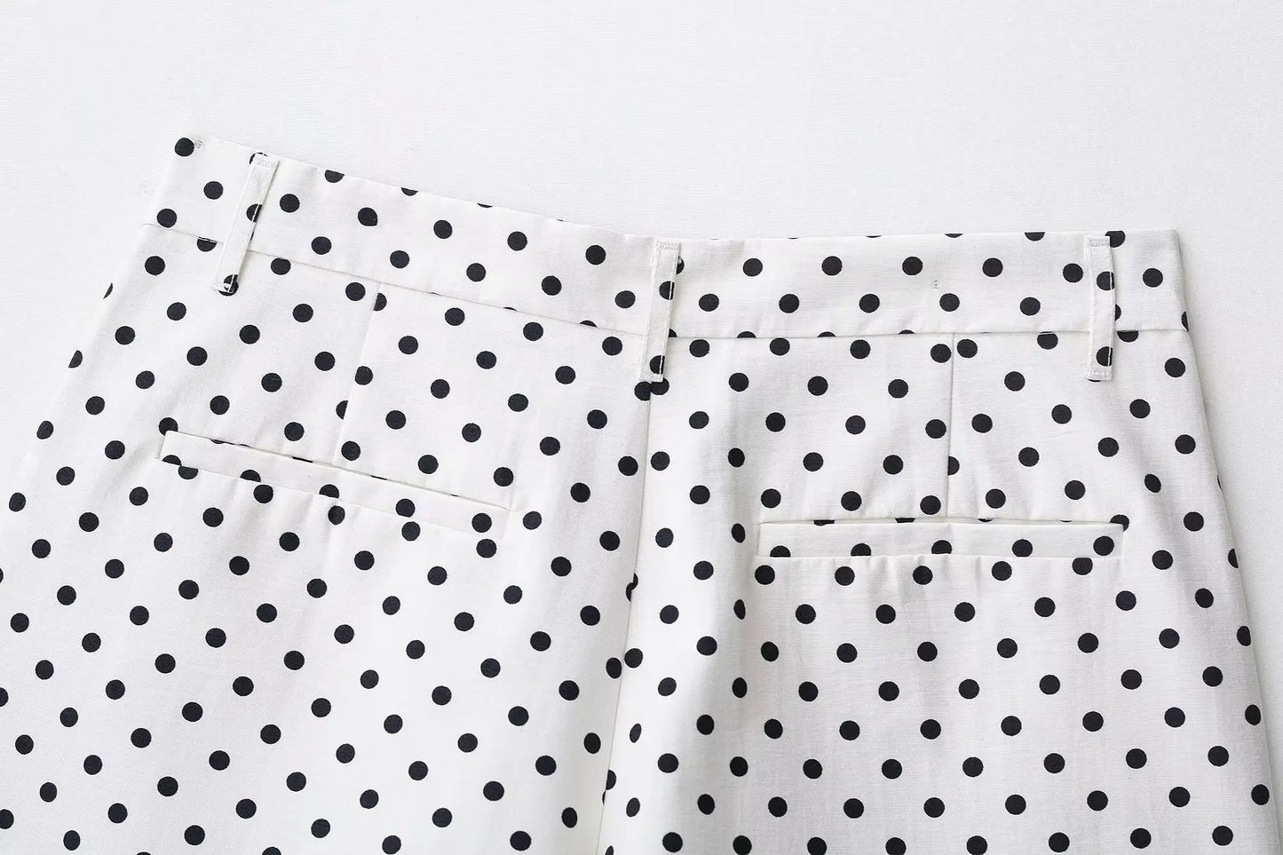 Fashion Polka Dot Shorts Sets For Women 2026 Spring Drawstring Bomber Jacket High Waist Shorts 2 Pieces Set Woman Outfits