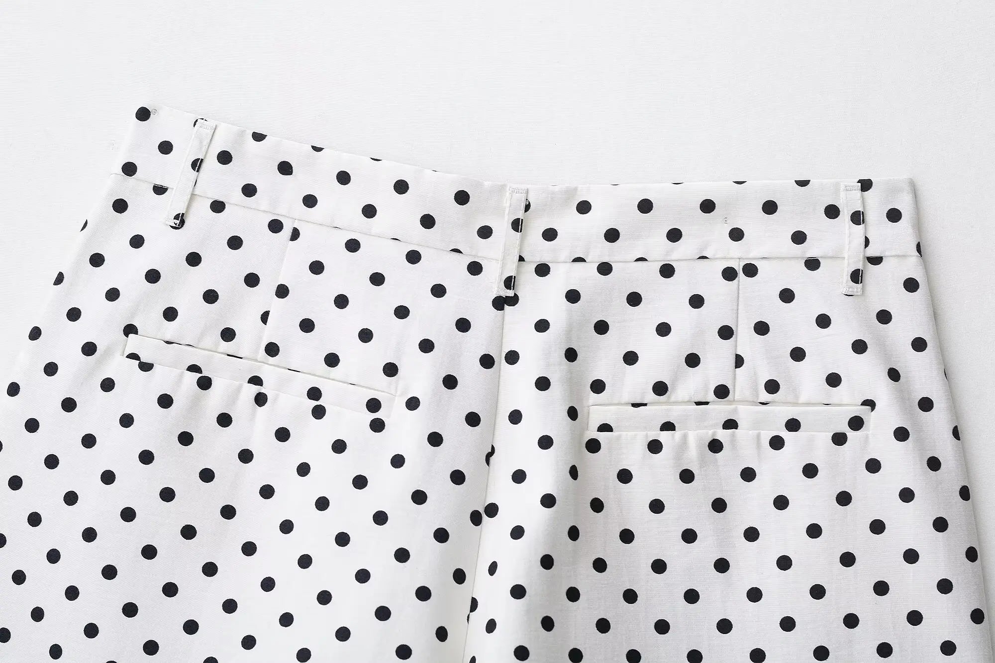 Fashion Polka Dot Shorts Sets For Women 2026 Spring Drawstring Bomber Jacket High Waist Shorts 2 Pieces Set Woman Outfits