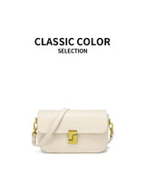 Genuine Leather Woman Bag Small Square Shoulder Bag Handbags Ladies Crossbody Bags Luxury Designer Minimalism Bag Tofu Bag