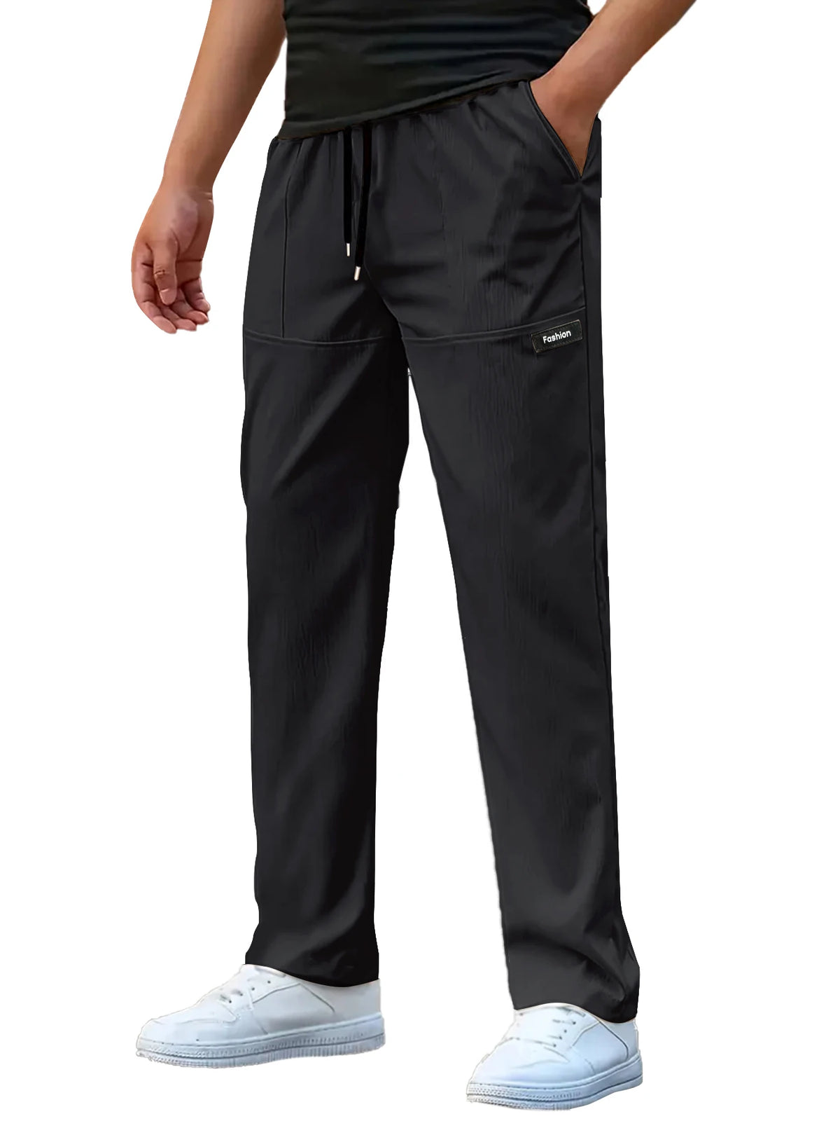 Men's Casual Loose Straight Sports Pants Gym Sport Trousers for Men Jogger Sweatpants Running Workout Jogging Long Pants