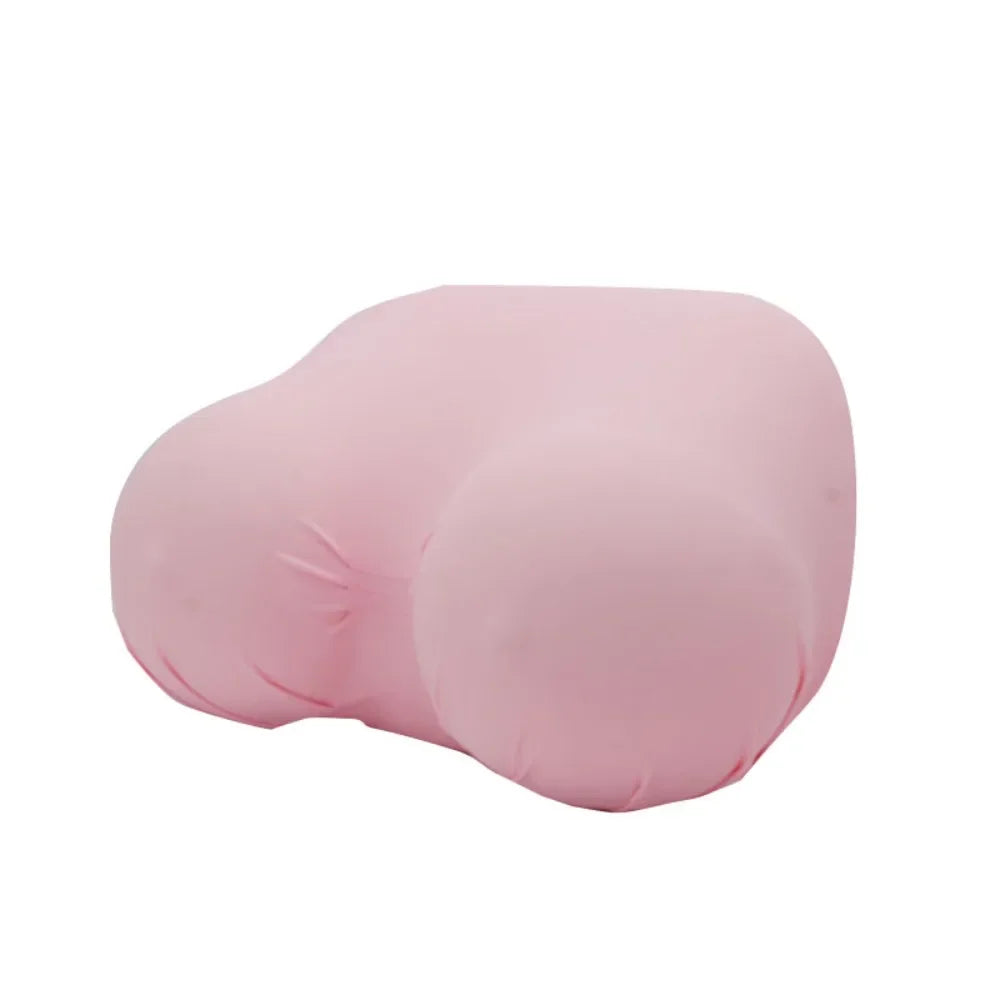 Slow Rebound Memory Foam Breast Pillow Realistic Female Chest Cushion for Sleeping Anxiety Relief Anime Lover Gift for Men Soft