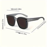 Polarized Anti-Glare Fit Over Sunglasses for Men and Women – Fashion Driving Beach & Travel Eyewear, UV400 Protection Shades