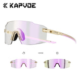 Kapvoe Fashion Sunglasses for Men Photochromic Runnning Glasses Light-Weight Cycling Glasses Bike Women UV400 Hiking Eyewear