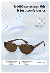 CAPONI Cat Eye Polarized Sunglasses for Women