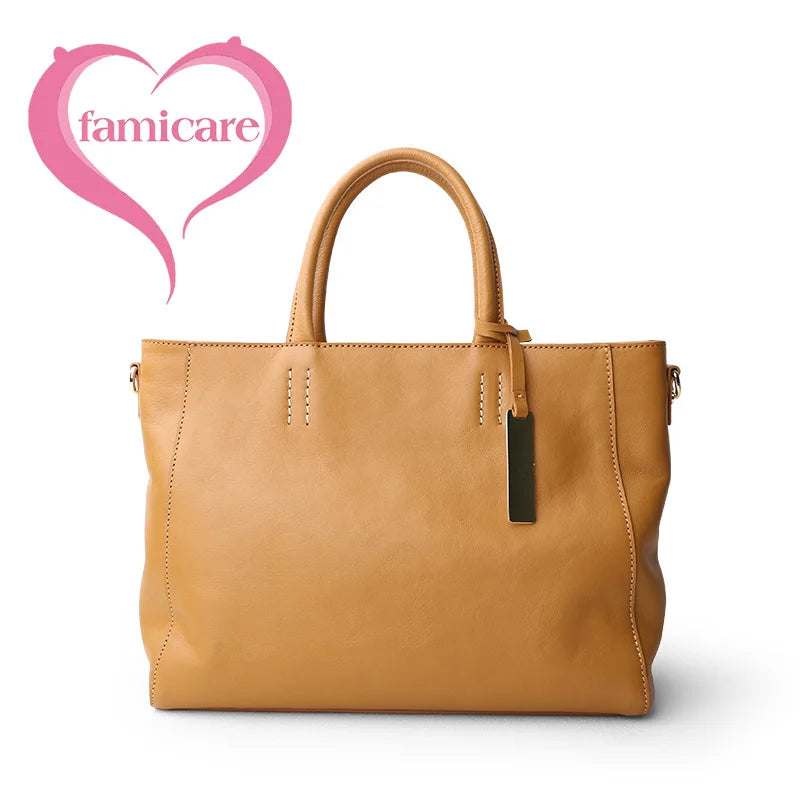 Women Luxury Bag Casual Tote Female Fashion Summer Beach Handbag Lady Popular Soft Cowhide Genuine Leather Shoulder Shopping Bag