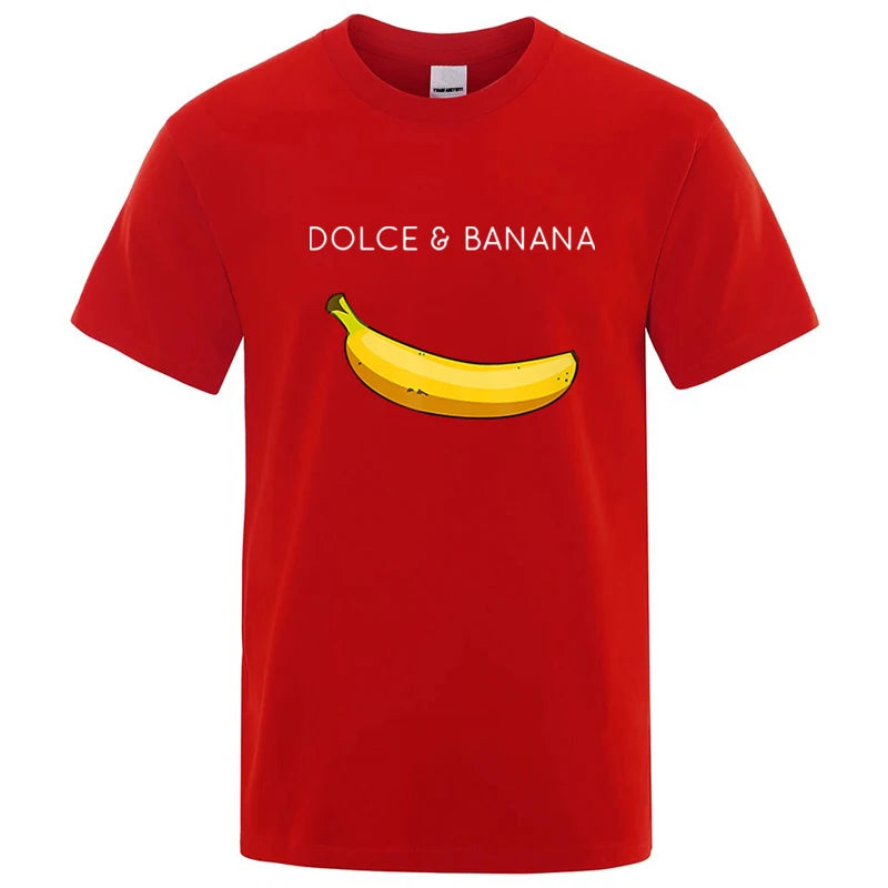 Men’s 100% Cotton Banana Print Tee