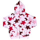 Men’s Y2K Star Print Relaxed Hoodie
