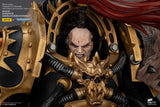 JOYTOY Warhammer 40k 1/18 Action Figures Black Legion Abaddon the Despoiler with Drach'nyen and the Talon of Horus