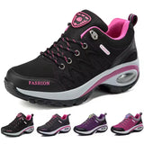SALUDAS women casual sneakers Non-slip thick-soled height-enhancing casual running shoes light walking sheos