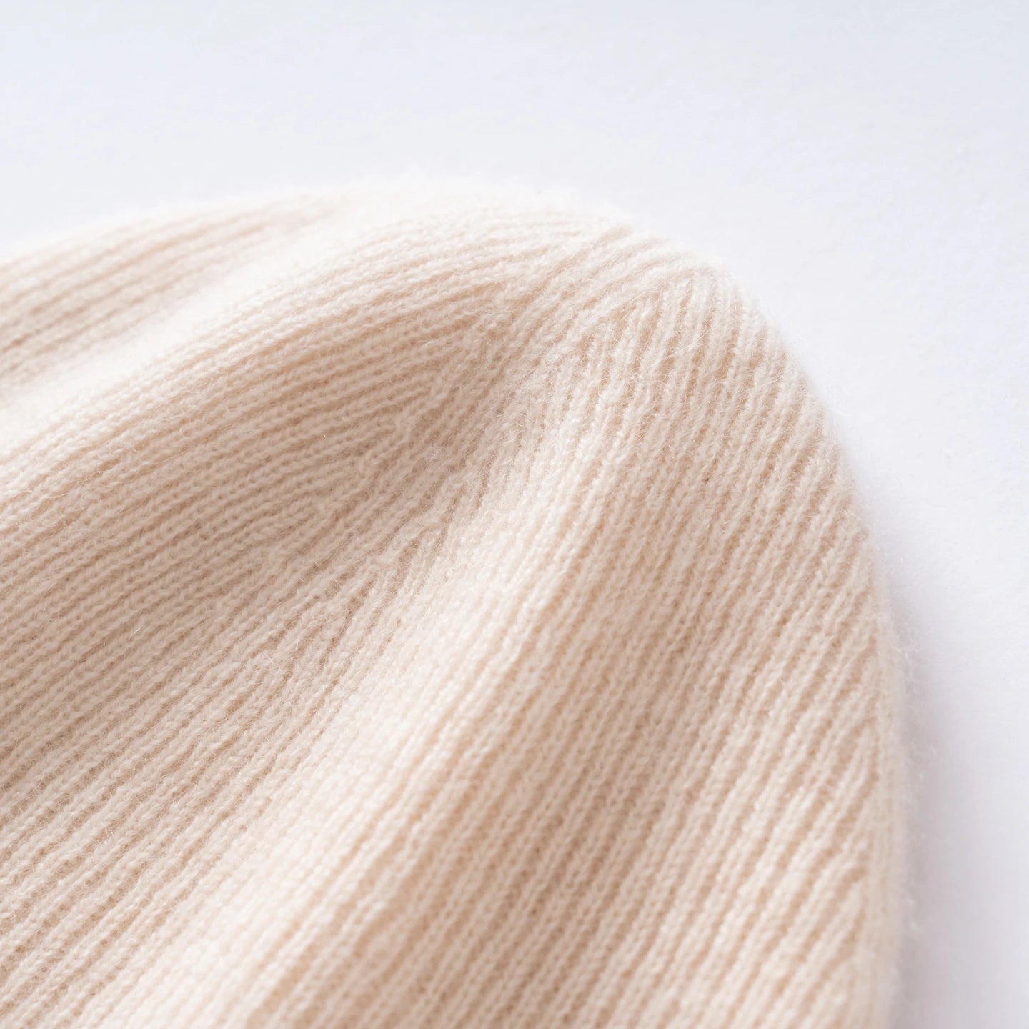 100% Cashmere Beanie Hat – Unisex Knit Winter Cap