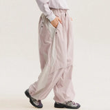 Men's Colorblock Wide-Leg Pants