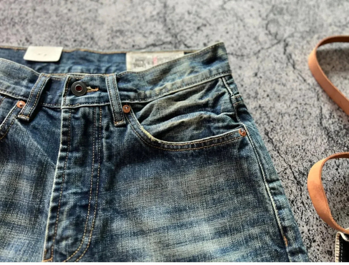 Men's Heavyweight Straight Leg Jeans