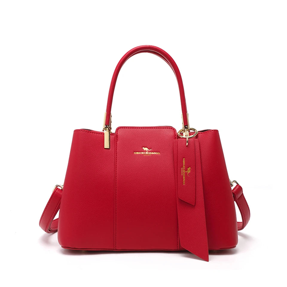Luxury Print Leather Crossbody & Shoulder Bag