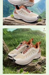 ONEMIX Trail Running Shoes Non-Slip Lightweight Sport Shoes Breathable Durable Hiking Male Athletic Anti-Slippery Men's Sneakers