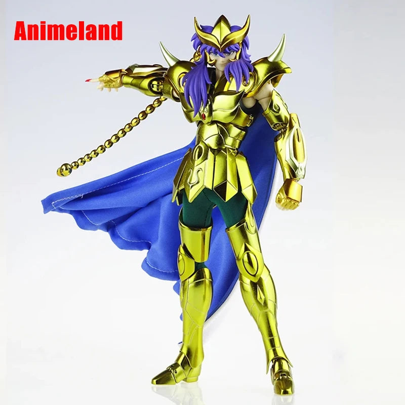 JM.MST Saint Seiya Myth Cloth EXM Scorpio Milo Plus 3.0/Crown Gold Knights of the Zodiac Action Figure In Stock