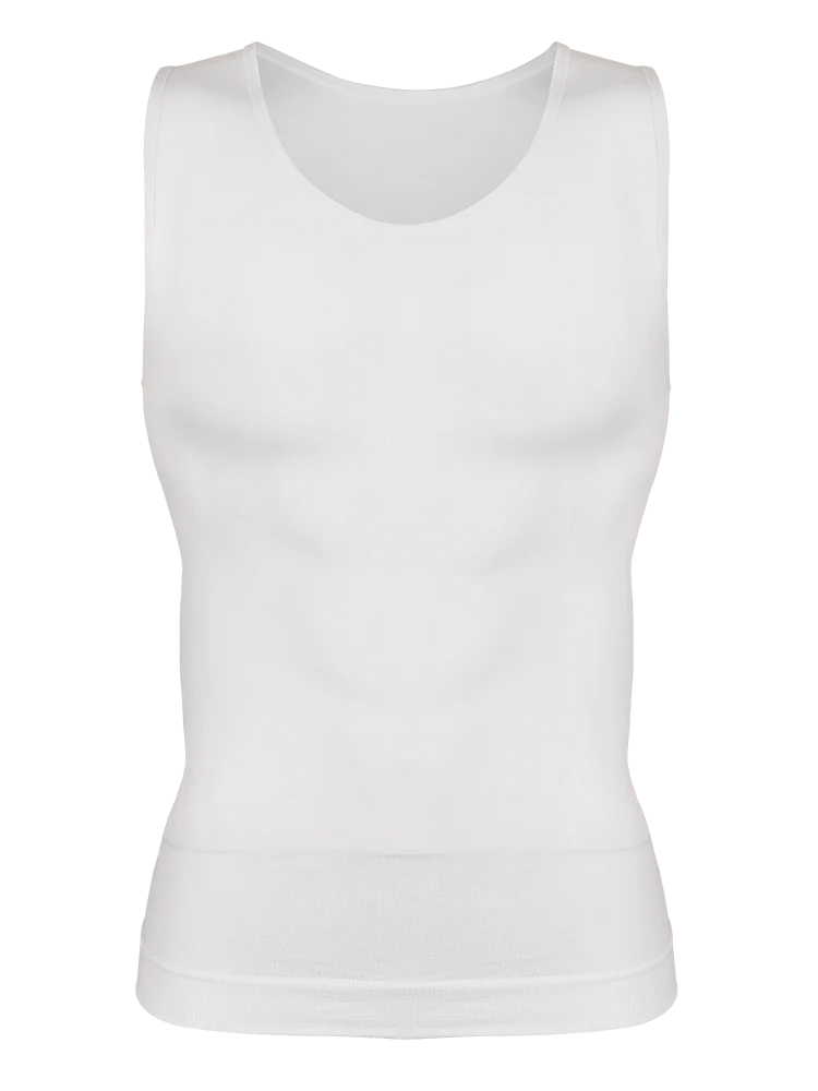 Men Body Shaper Slimming Compression Vest Undershirt Sexy Waist Trainer Tank Top Belly Control Workout Weight Loss Shapewear