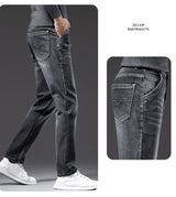 Men’s Classic Straight-Leg Stretch Jeans