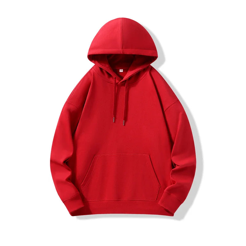 Custom Logo Cotton Pullover Hoodie
