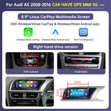 Road Top 8.8"/12.3" Touch Screen for Audi A5 2008–2016