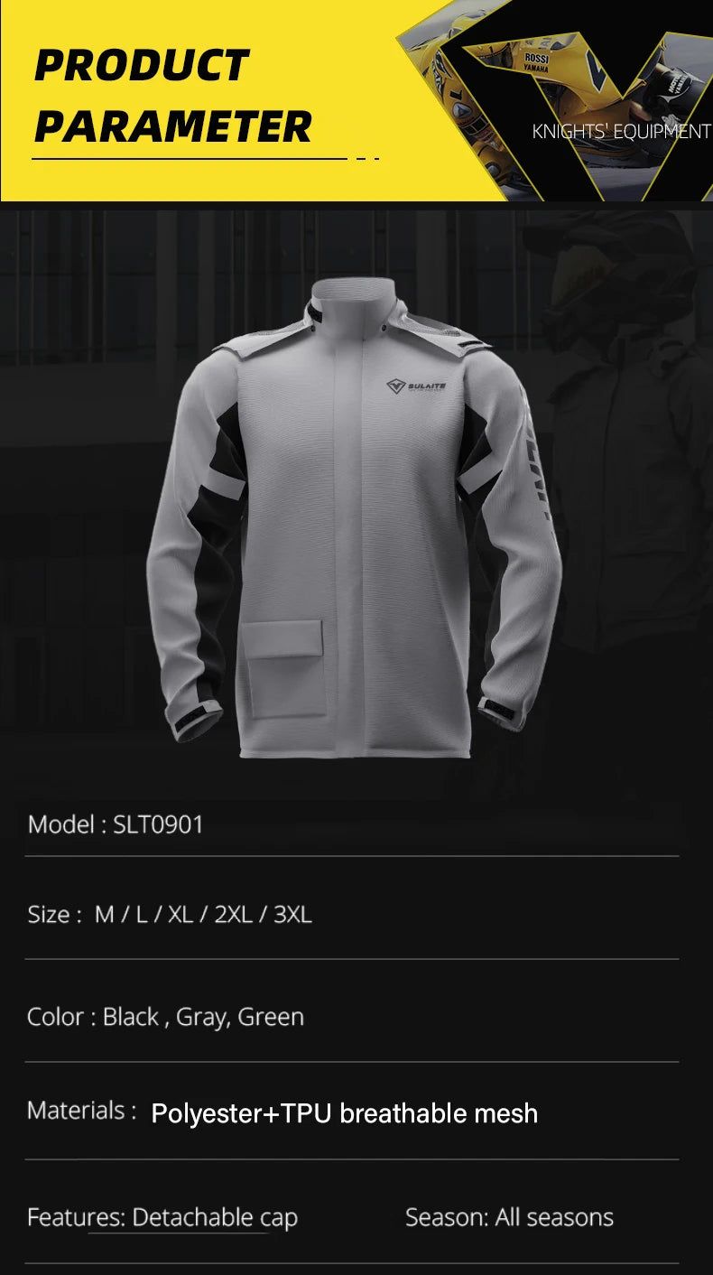 SULAITE All-Weather Moto Rain Suit | Men & Women