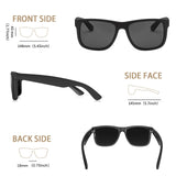 MAXJULI XXL Z87 Sunglasses for Big Wide Heads Men TR90 Ultralight UV400 Protection Glasses 8806