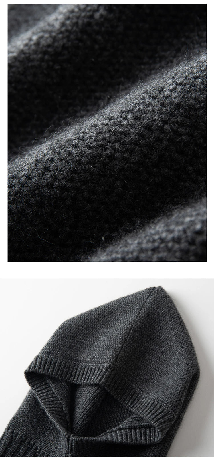 Luxe 100% Cashmere Knitted Beanie & Scarf Set