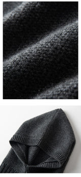 Luxe 100% Cashmere Knitted Beanie & Scarf Set