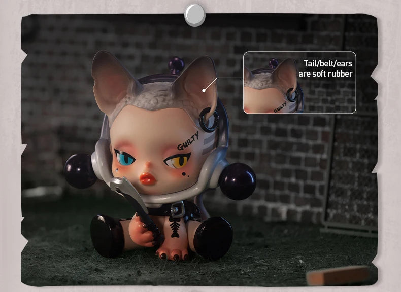 Pop Mart Skullpanda The Mare of Animals Series Blind Box Guess Bag Mystery Box Toys Doll Cute Anime Figure Ornaments Gift