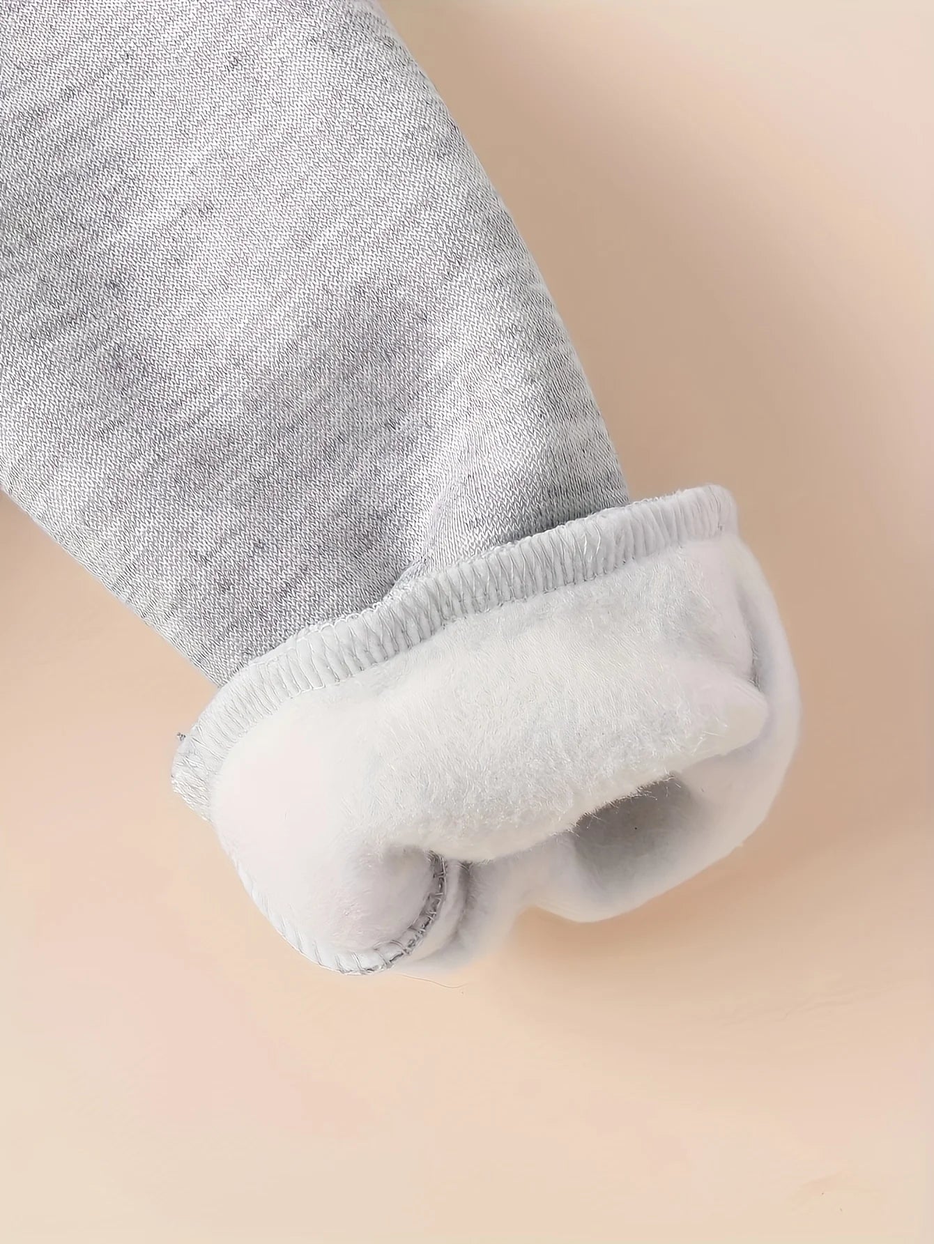 Baby Boy Fleece Hoodie & Sports Pants Set - Cozy Letter Print Tracksuit (6M-3Y)