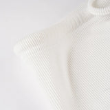 Basic Solid Low-Waisted Ribbed Knitted Pants Casual Loose Drawstring Wide Leg Pants Soft Comfy Lounge Wear Trousers Streetwear