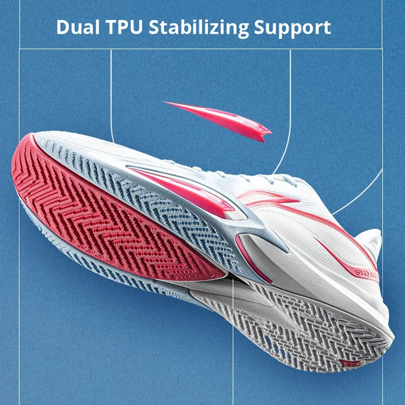 Li-Ning Men's SHINING 3 Professional Basketball Shoes BOOM Cushion Lightweight Breathable LiNing Competition Sneakers ABAW007